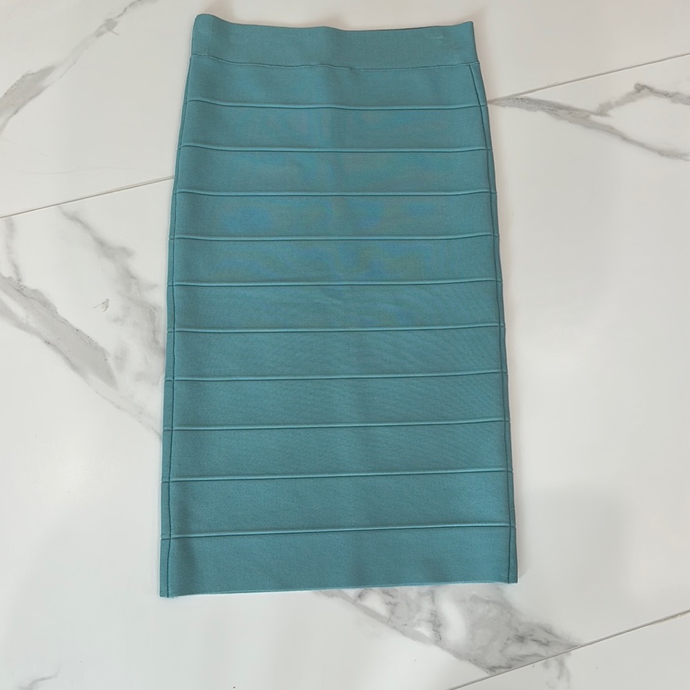 BCBG MAX AZRIA Skirt Pencil Stretch Bodycon Bandage Spandex Small